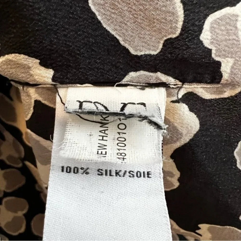 Diane Von Furstenberg silk hanky blouse oversized fit size S excellent condition - Picture 8 of 10